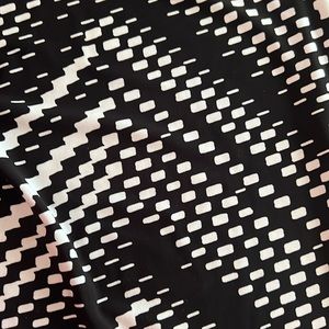 Chicos black and white wide leg pant